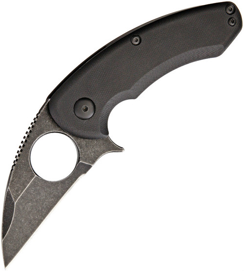 Brous Blades Silent Soldier G10 Flipper Knife (Acid Stonewash)