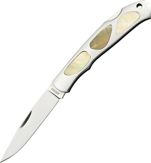 Moki Knives Blossom S/S Lockback Knife (Polished)