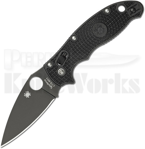 Spyderco Manix 2 Lightweight Black FRCP Knife (Black)