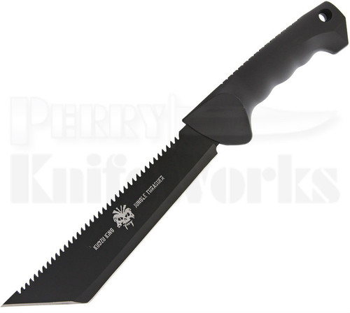 Renegade Tactical Steel Kudzu King Jungle Thrasher Knife (Black)