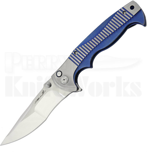 Brian Tighe Custom Tighe Rade Button Lock Knife (Two Tone)