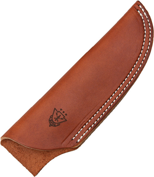 Tops Tex Creek 69 Fixed Blade Knife (Coyote Tan) - Sheath