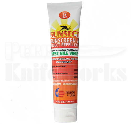 Sunsect Sunscreen Insect Repellent 4.0 SPF-15 (4 oz)