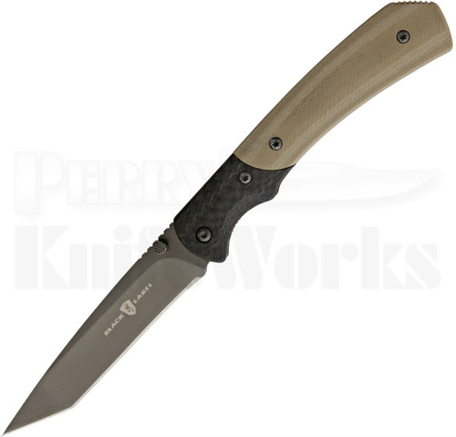 Browning Black Label Thin Ice Tan Linerlock Knife (Ti Tanto)