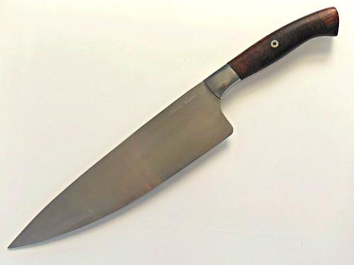 Kevin Cross Custom Cocobolo 8" Chefs Knife (Satin)