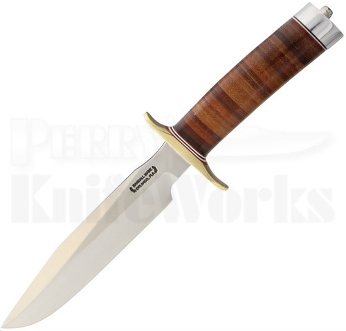 Randall Knives 1-7 Stacked Leather All Purpose Fighting Knife (Satin)