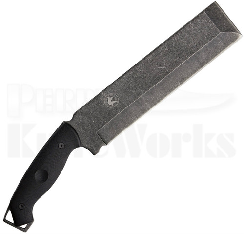 Combat Ready CUMA Battle Cleaver Fixed Blade Knife (Black)