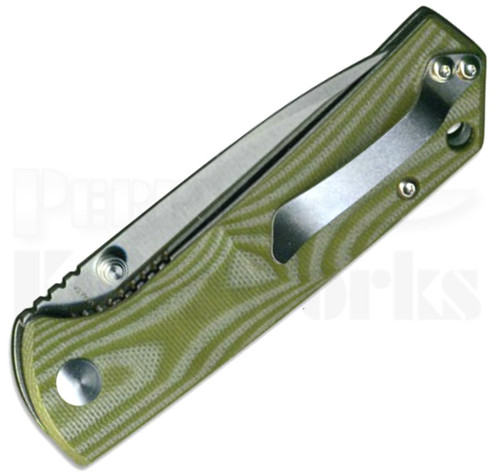 Kizer Vanguard Series V3 Vigor Green Linerlock Knife (Satin)