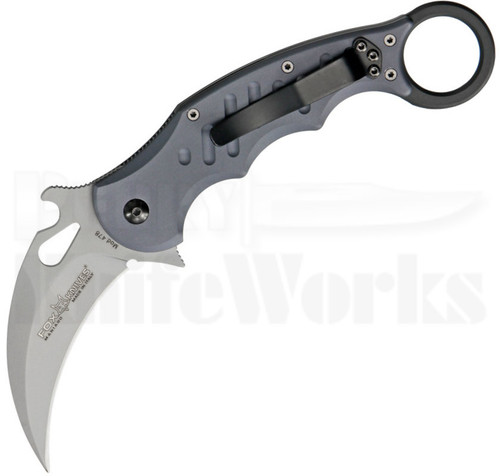 Fox Knives 478 Gray Karambit Knife