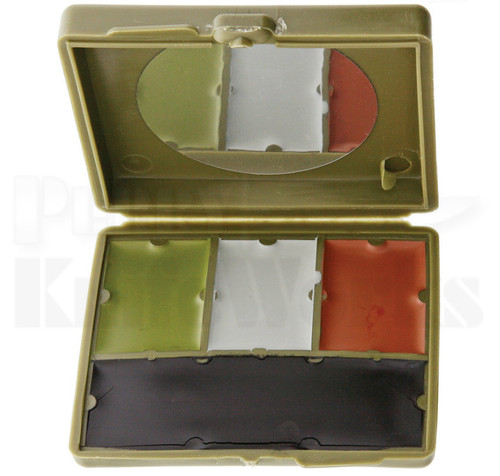 Camouflage Face Paint Woodland 4-Color