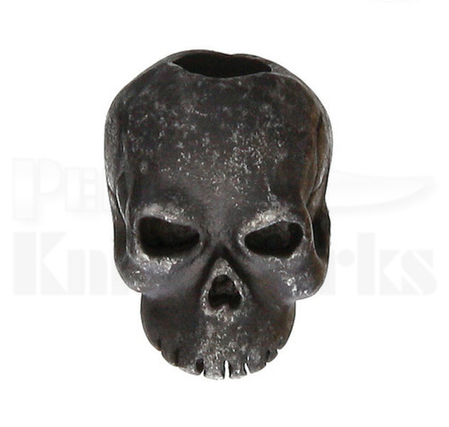 Schmuckatelli Classic Skull Bead Black