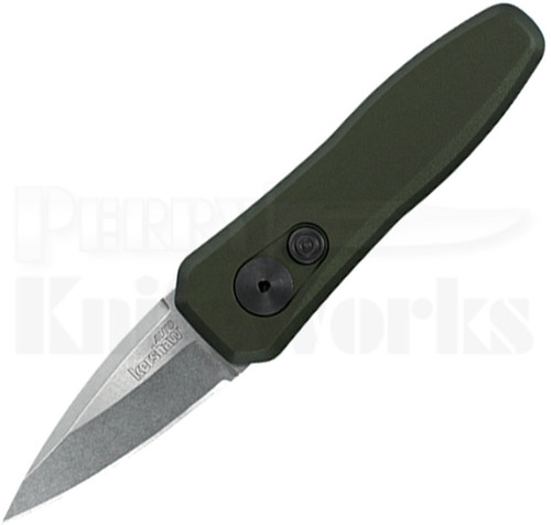 Kershaw Launch 4 CA Legal Automatic Knife Green