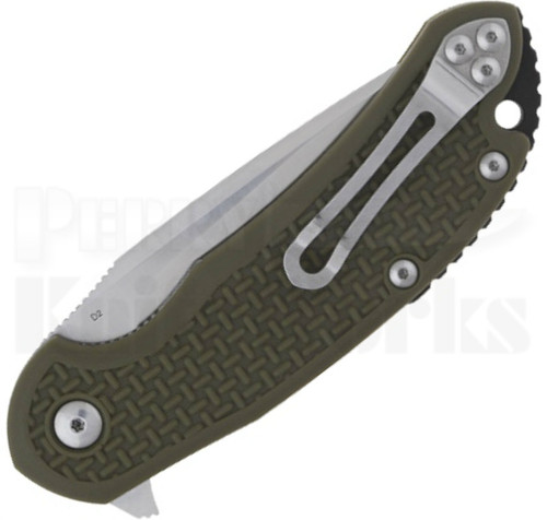 Steel Will Cutjack Mini OD-Green FRN Flipper Knife (3" Satin) C22M-10OD