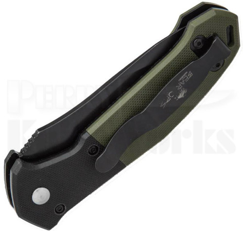 Bear OPS Bold Action V Automatic Knife Black/Green  l For Sale