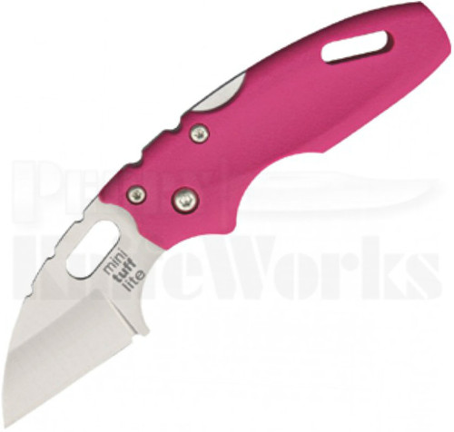 Cold Steel Mini Tuff Lite Tri-Ad Lock Knife Pink 20MPT