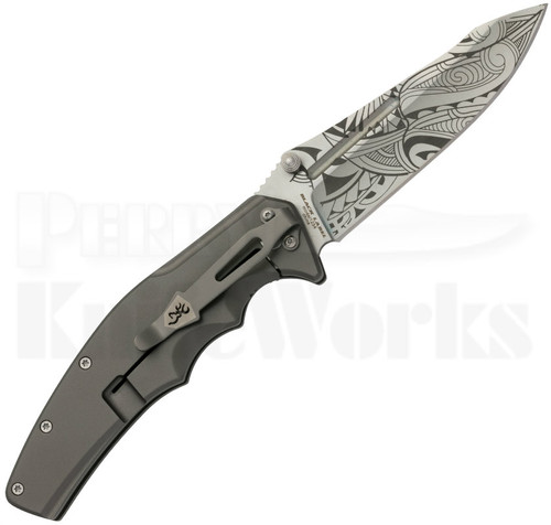 Browning Wihongi Signature Attachment Folder Knife (3.75 Satin) 