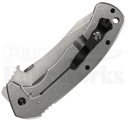 Kershaw CQC-11K Frame Lock Knife Brown (3.5" Stonewash) 6031