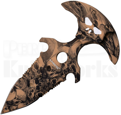 Z-Hunter Push Dagger Knife Red Skull Camo 030RDS @ Perry Knife Works