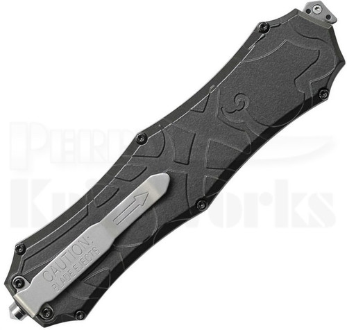 Smith & Wesson OTF Assist Finger Actuator Knife Spear Point (3.5" Black)