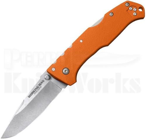 Cold Steel Working Man Tri-Ad Lock Knife Orange 54NVRY