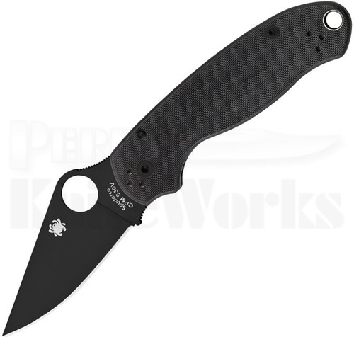 Spyderco Para 3 Compression Lock Knife Black C223GPBK