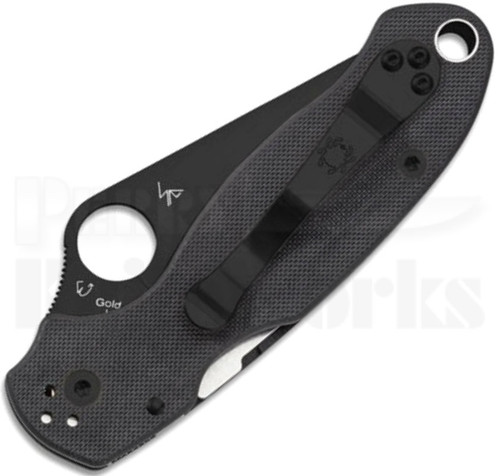 Spyderco Para 3 Compression Lock Knife Black (3" Black) C223GPBK