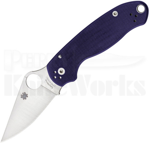 Spyderco Para 3 Compression Lock Knife Dark Blue C223GPDBL