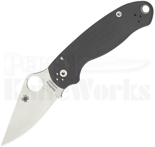 Spyderco Para 3 Compression Lock Knife Gray (3" Satin) C223GPDGY