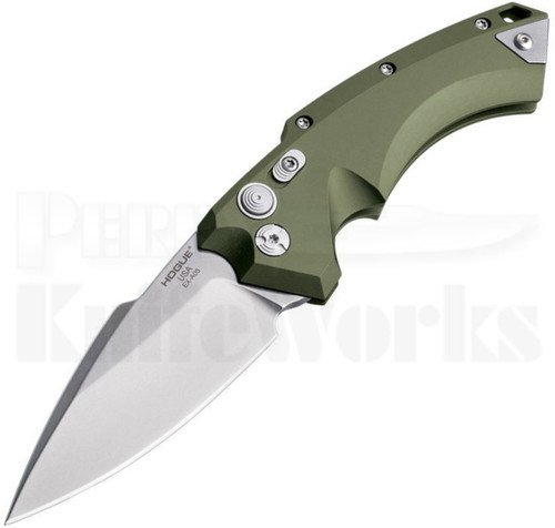 Hogue EX-A05 Spear Point Automatic Knife Green 34511