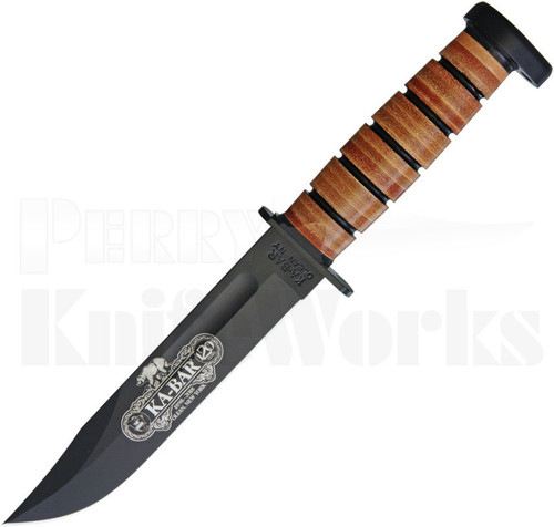 Ka-Bar 120th Anniversary Dog's Head Fixed Blade Knife 9193