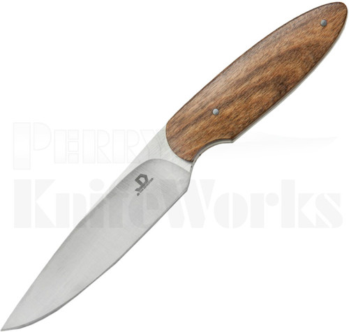 JD Van Deventer V2 Fixed Blade Neck Knife Tamboti Wood