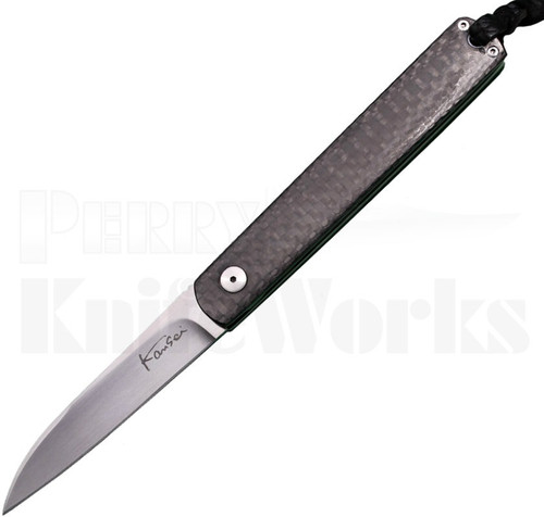 Kansei Matsuno DB03 Slip Joint Knife Carbon Fiber