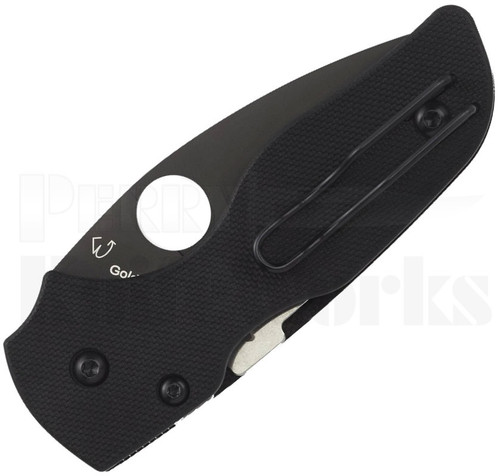 Spyderco Lil' Native Knife Black G-10 C230GPBBK Closed