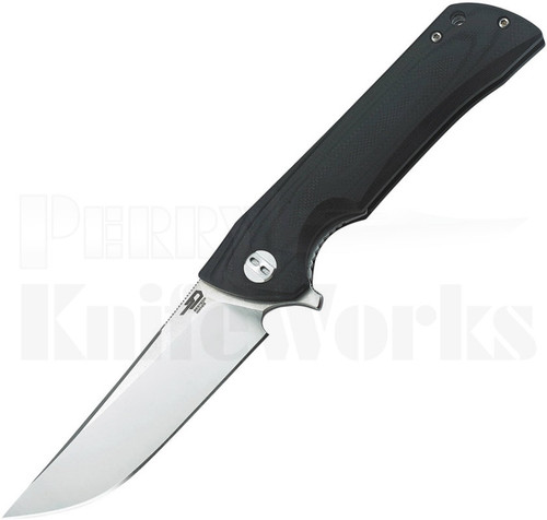 Bestech Knives Paladin Linerlock Knife Black G-10 Stonewash