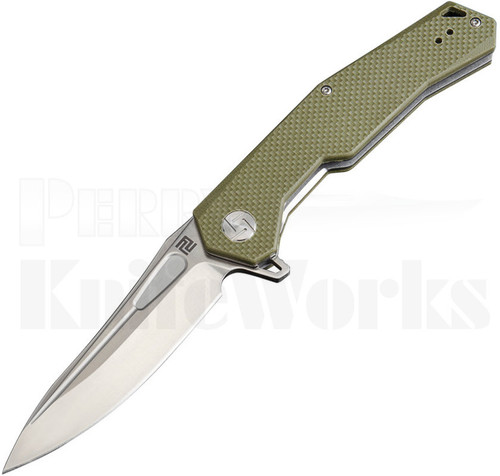 Artisan Cutlery Zumwalt Linerlock Knife Green 1808P-GNF