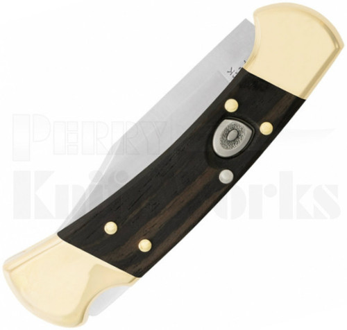 Buck 112 Ranger Automatic Knife Ebony Wood l For Sale