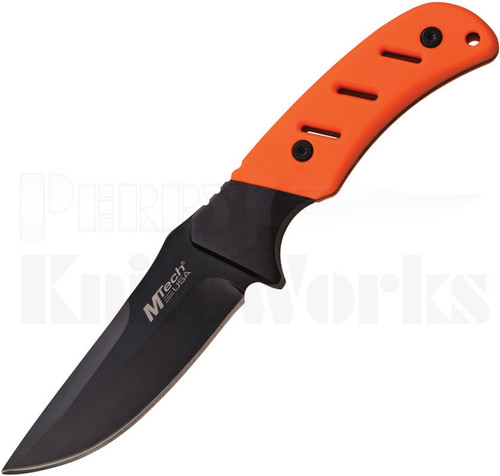 MTech Orange Fixed Blade Knife MT-20-71OR