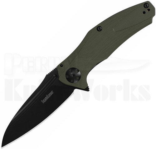 Kershaw Natrix XL Sub-Frame Lock Knife Green 7008OLBLK