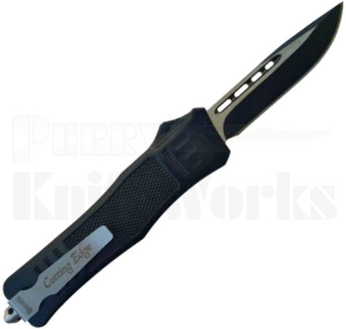 Cutting Edge Heretic Medium Black OTF Automatic Knife