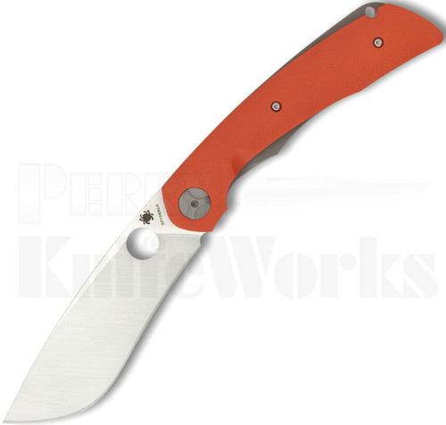 Spyderco Subvert Liner Lock Knife Orange G10 C239GPOR