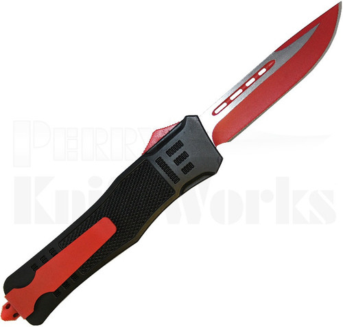 Delta Force OTF Automatic Knife Red/Black