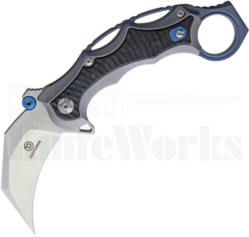 Defcon Blade Works JK Karambit Knife Gray TF5221