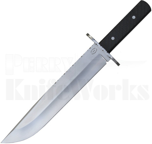 John Kubasek Custom Fixed Blade Knife Carbon Fiber l 11" Satin Blade