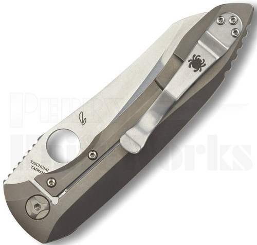 Spyderco Rassenti Paysan Frame Lock Knife C238TIP l For Sale