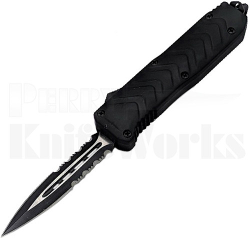 Delta Force OTF Automatic Knife Black Tread