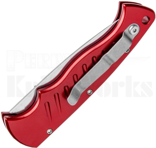 Piranha Pocket Automatic Knife Red P-1R l For Sale