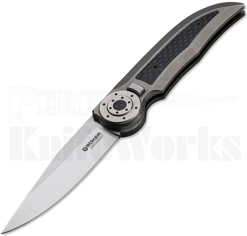 Boker Tucan Slide Lock Knife Titanium/Carbon Fiber