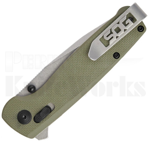 SOG Terminus XR Flipper Knife OD-Green TM1022