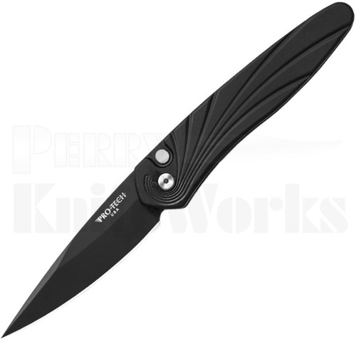 Protech Newport Automatic Knife Black 3D - 3437