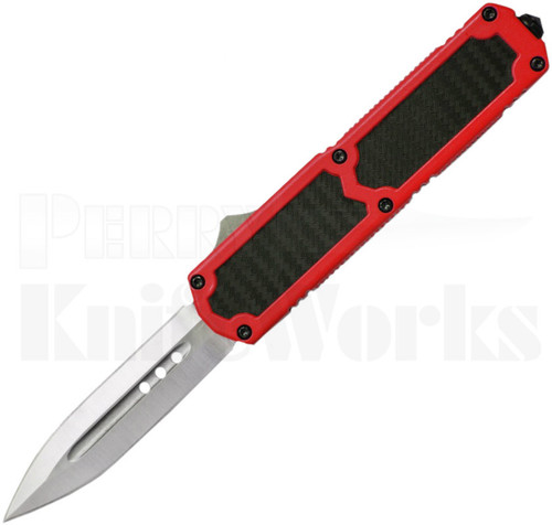 Titan Red D/A OTF Automatic Knife Carbon Fiber